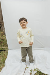 Conjunto Jogger Cargo - Mantequilla
