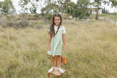 Vestido Flores Top Interno - Verde