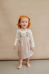 Jardinera Niña Bebe Cuerina