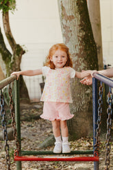 @CONJUNTO SHORT NIÑA BEBE BOLERITO