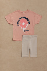 CONJUNTO BIKER RIB NIÑA GRANDE