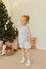 @SET SHORT NIÑA BEBE LINO