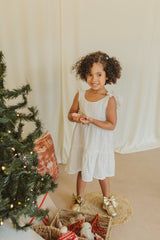 @VESTIDO NIÑA BEBE RECOGIDO EN TIRANTES