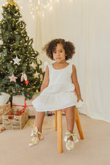 @VESTIDO NIÑA BEBE RECOGIDO EN TIRANTES