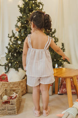 @SET SHORT NIÑA BEBE LINO