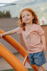 @Conjunto Short Jean Niña bebé FLORECILLAS