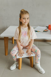 Set Legigngs Niña The Flowers