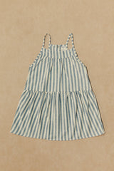 @Vestido Niña Plano Rayas