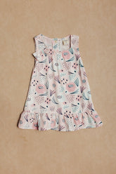 VESTIDO NIÑA BEBE MOÑO
