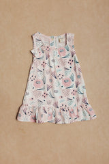 VESTIDO NIÑA BEBE MOÑO