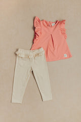 Conjunto Legging Niña Bebé BRILLOS