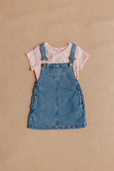 Jardinera Niña Grande Indigo