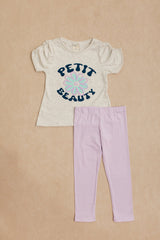 @Conjunto Leggins Niña Petit Beauty