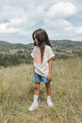Conjunto Short Indigo - Mandarina