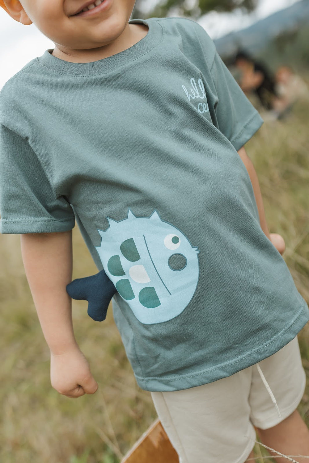 Conjunto Bermuda Fish - Verde