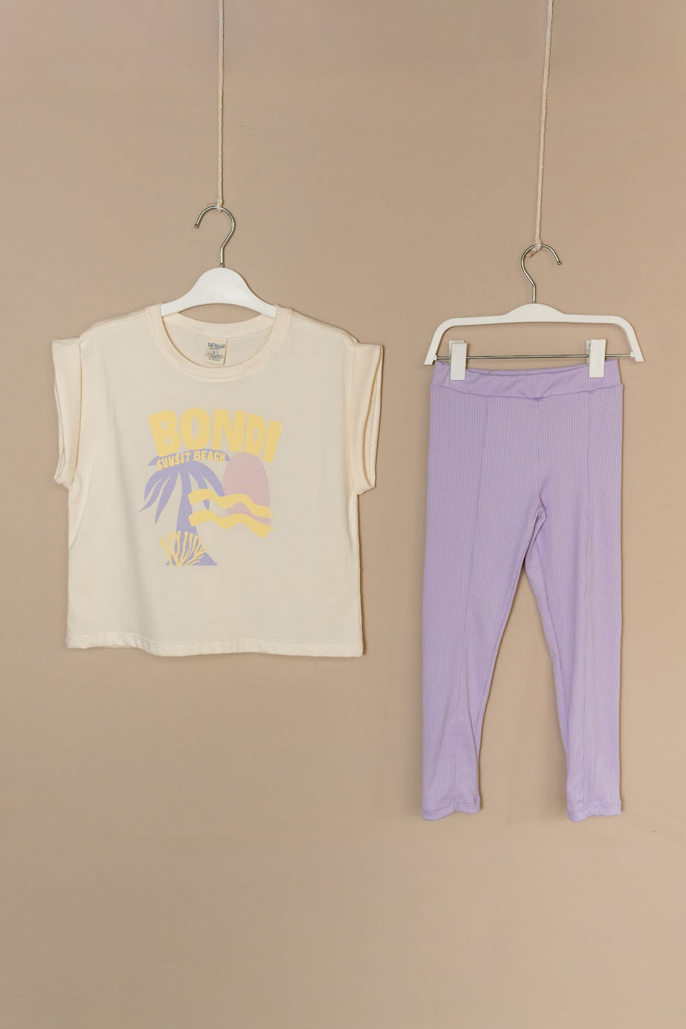 Conjunto Leggings Bondi - Beige