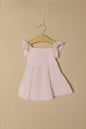 Vestido Recogido Campesina - Rosado