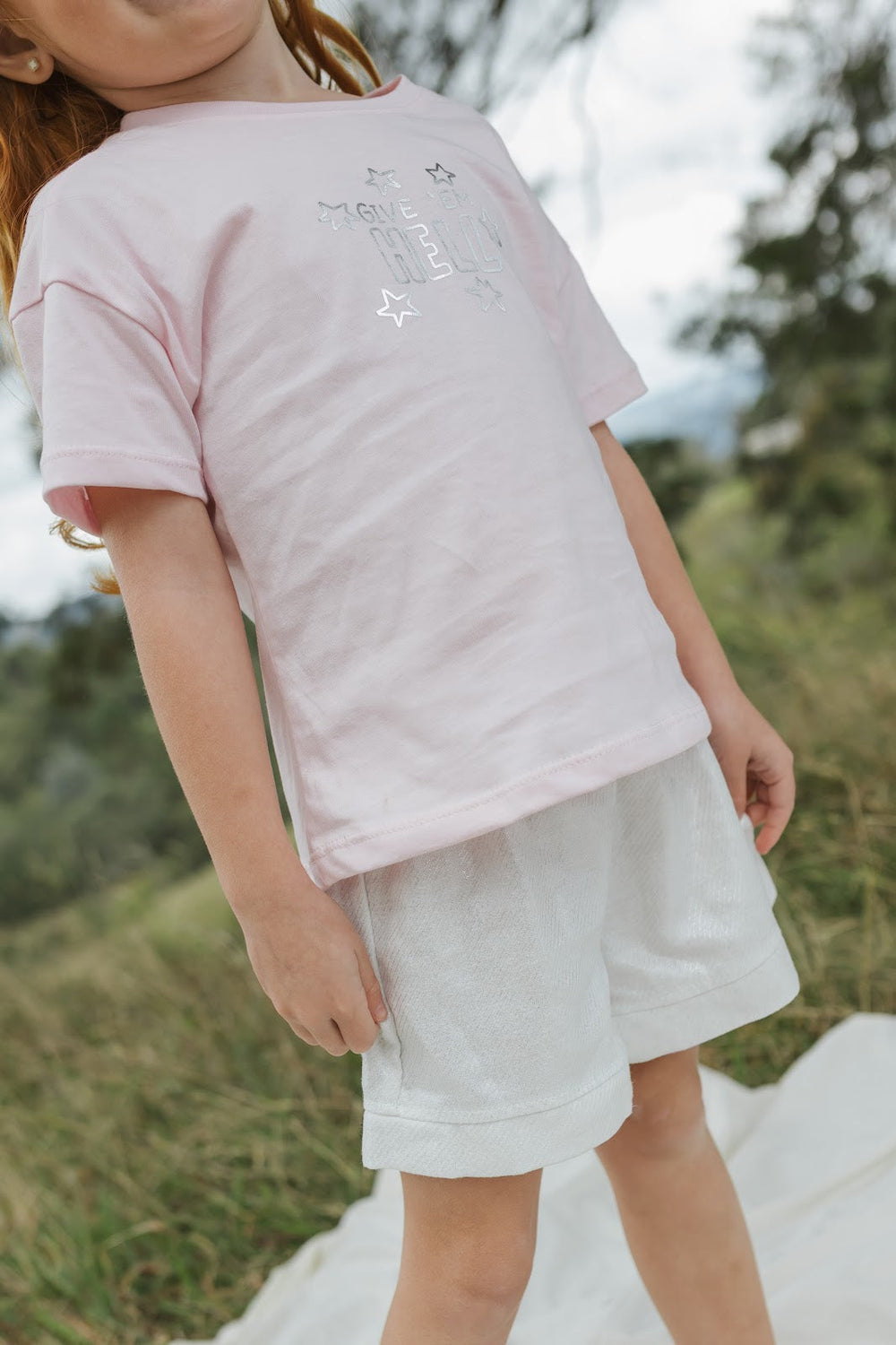Conjunto Short Hell - Rosado