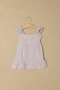 Vestido Recogido Campesina - Lila