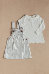 Jardinera Niña Bebe Cuerina