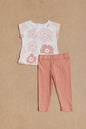 Conjunto Leggins Niña Bebe Fondeo Brillos