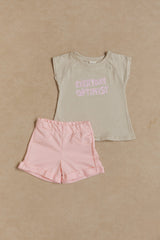 Conjunto Short Niña BB