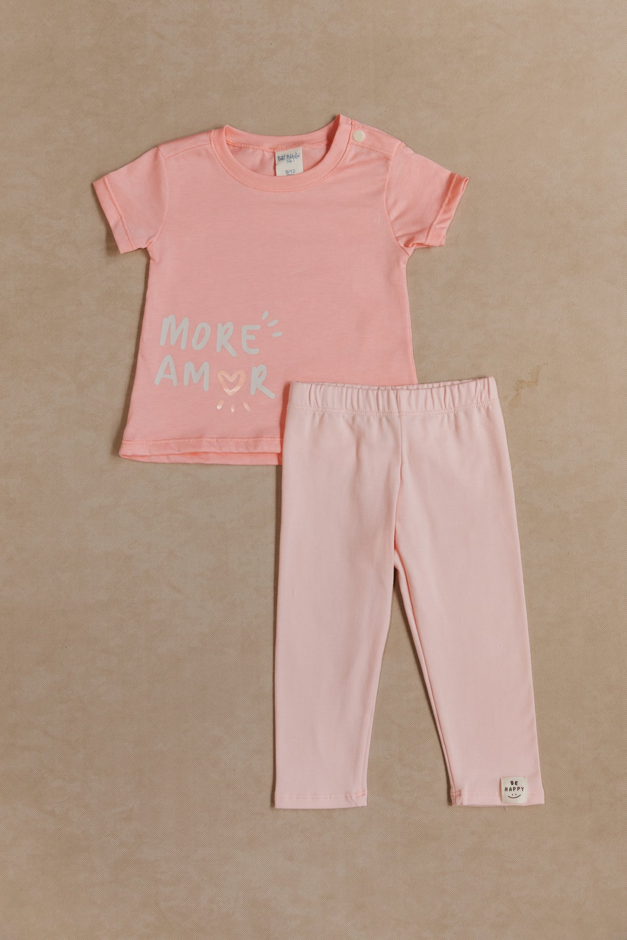 @Conjunto Legging Niña Bebé MORE AMOR