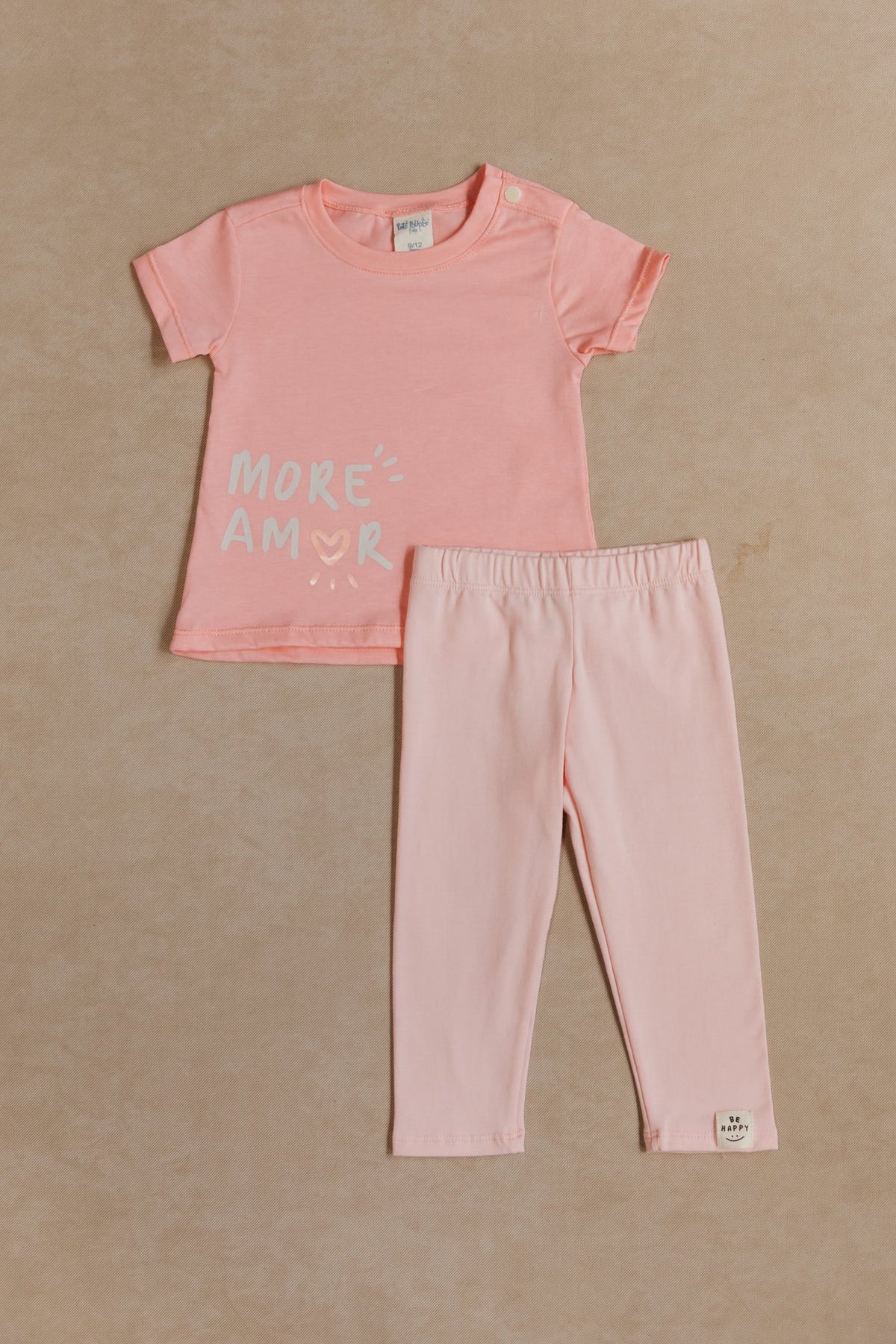 @Conjunto Legging Niña Bebé MORE AMOR