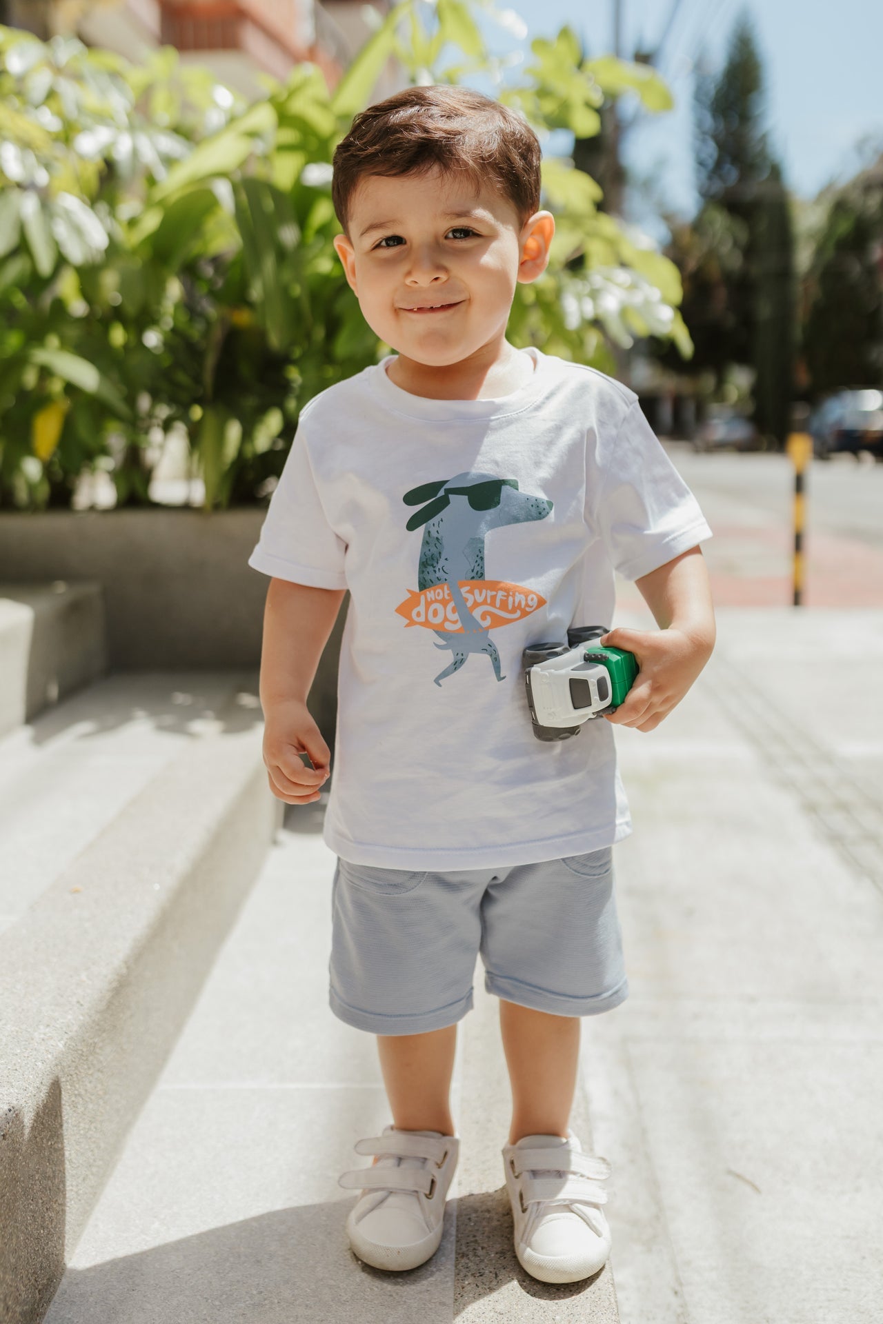 Conjunto Bermuda Niño Grande DOG SURF