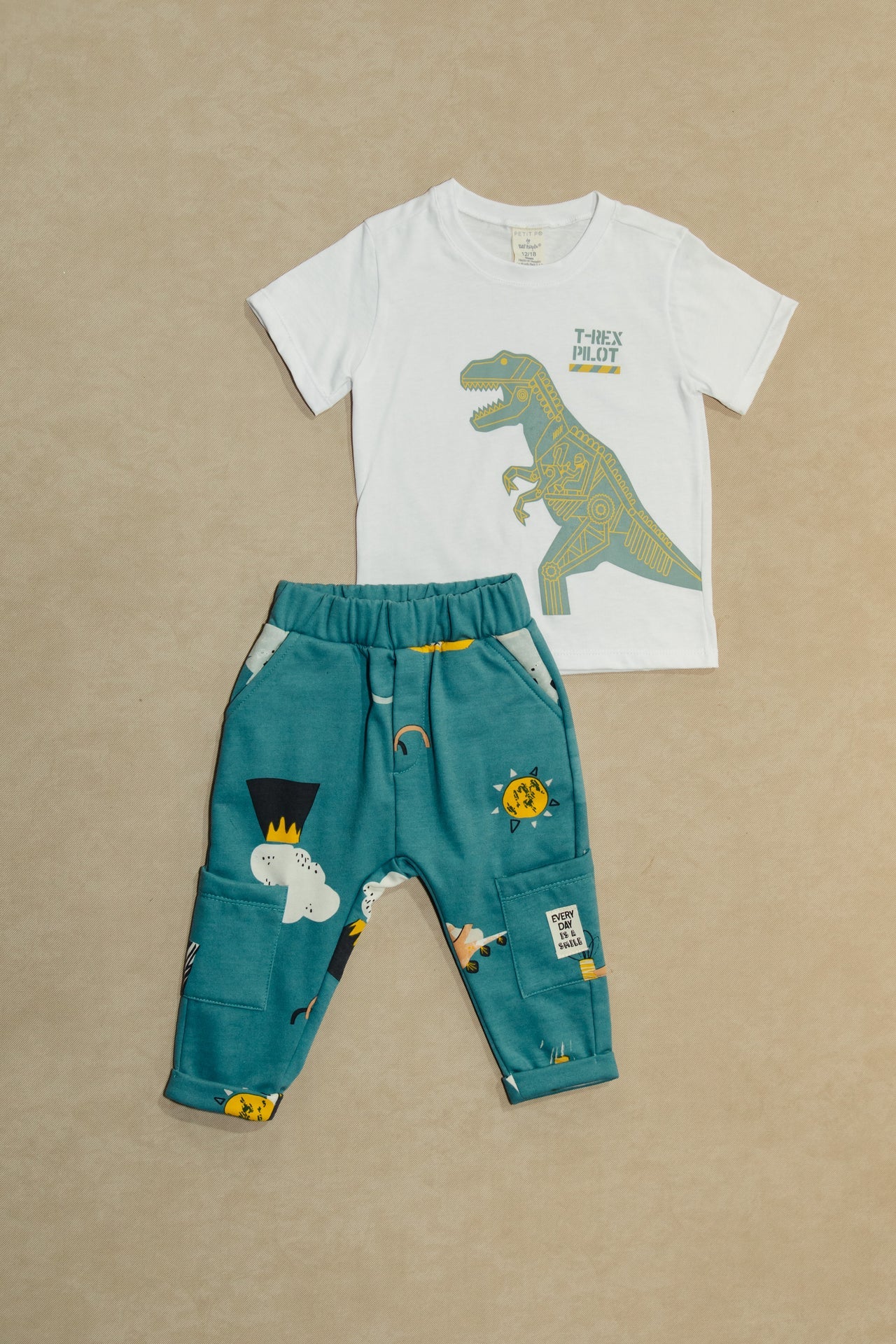 @Conjunto jogger Niño Bebé DINO REX