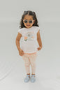 Set Legings Niña Bebe Flowers