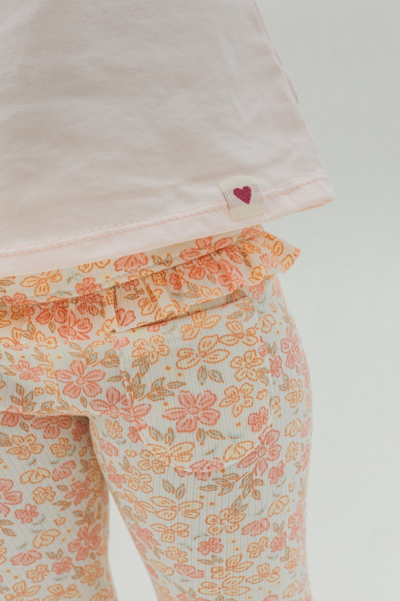 Set Legings Niña Bebe Flowers