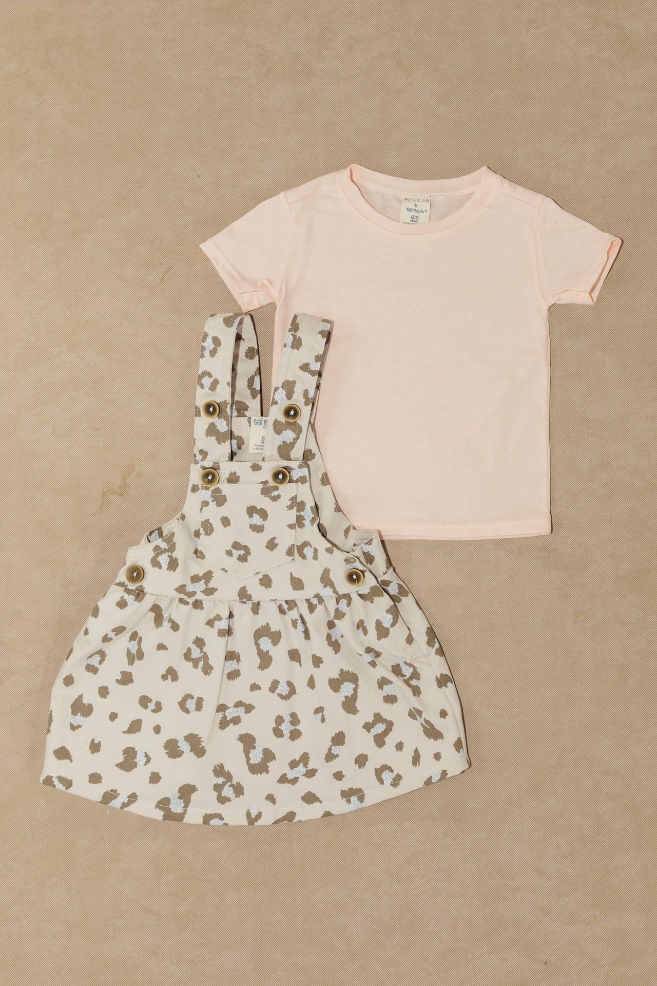 Jardinera Niña Bebe animal print
