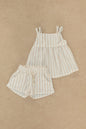 @SET SHORT NIÑA BEBE LINO