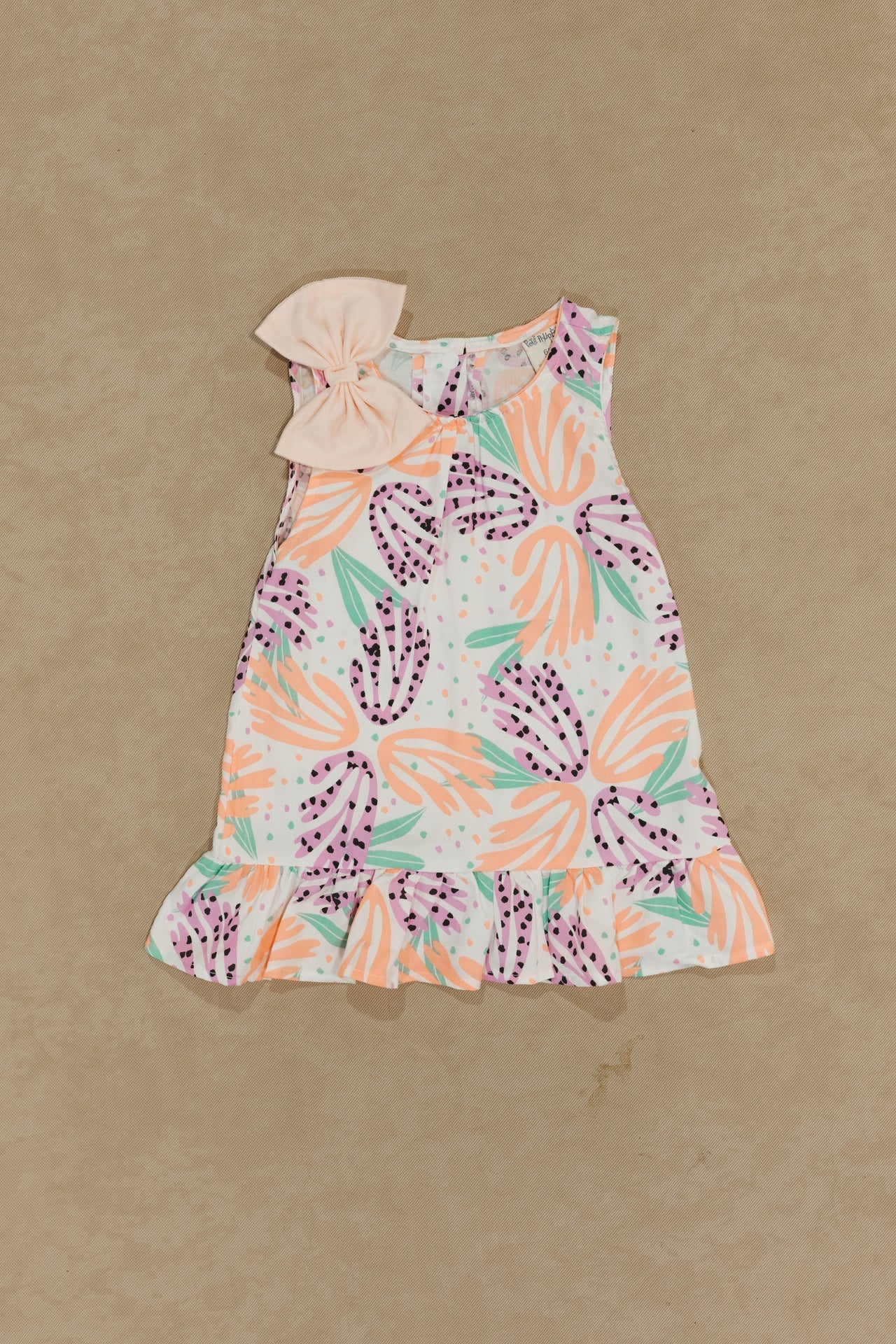 Vestido Niña Bebe Clásico Floral