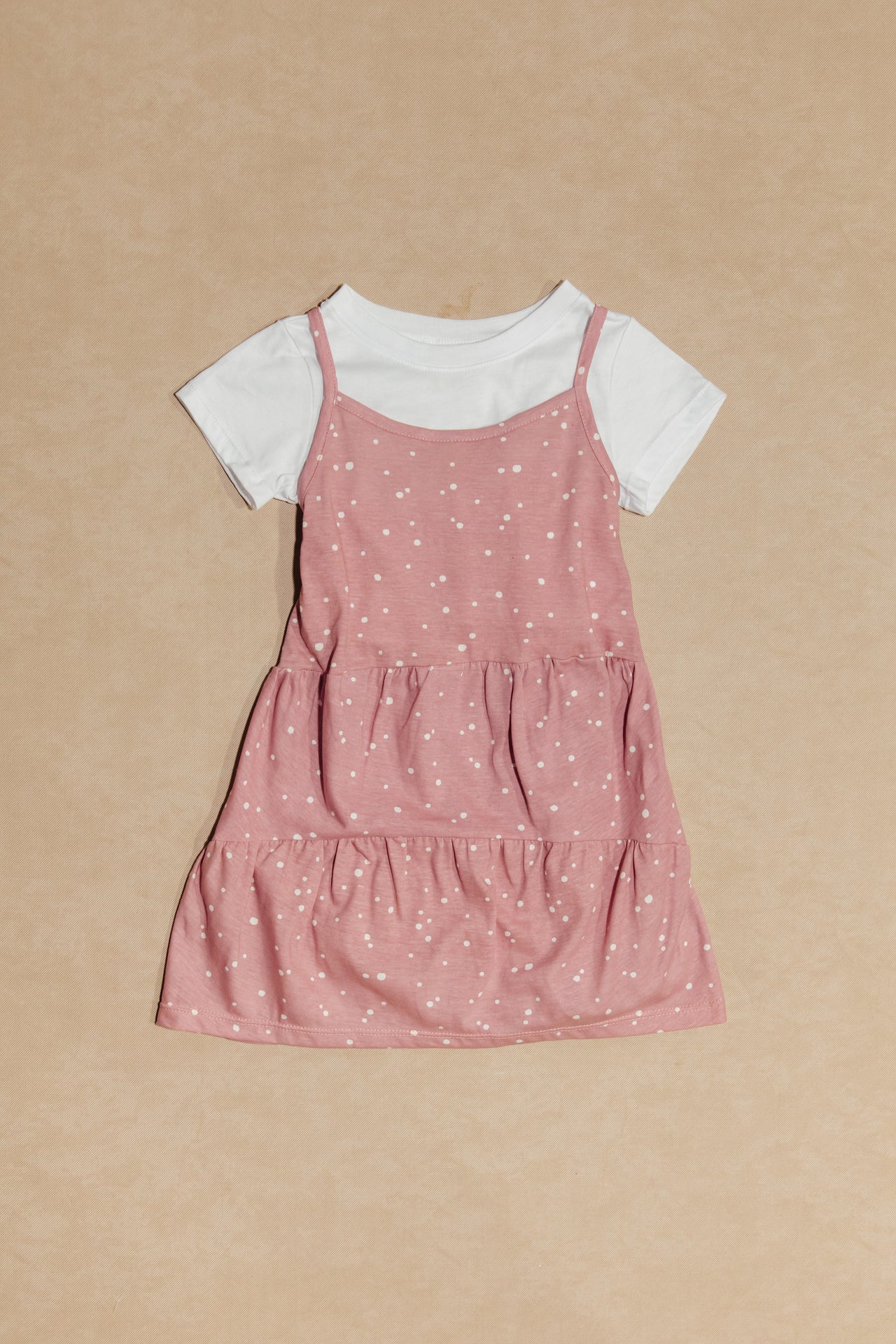 @Vestido Puntos + camisa