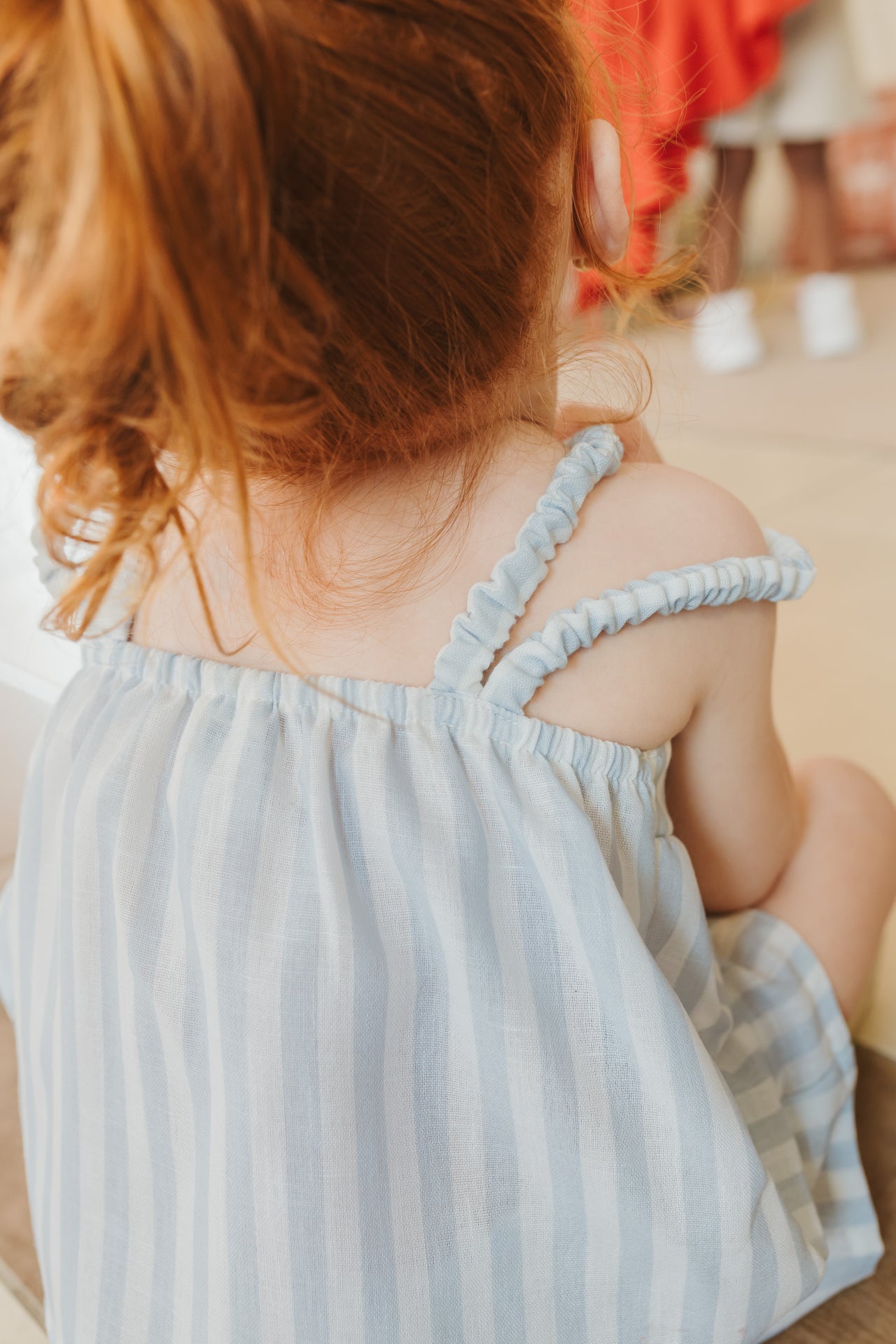 @SET SHORT NIÑA BEBE LINO