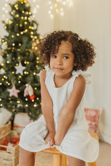 @VESTIDO NIÑA BEBE RECOGIDO EN TIRANTES