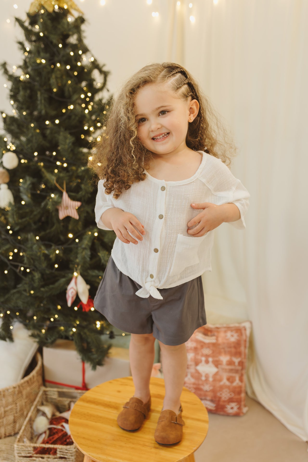 @Conjunto Short Niña Grande