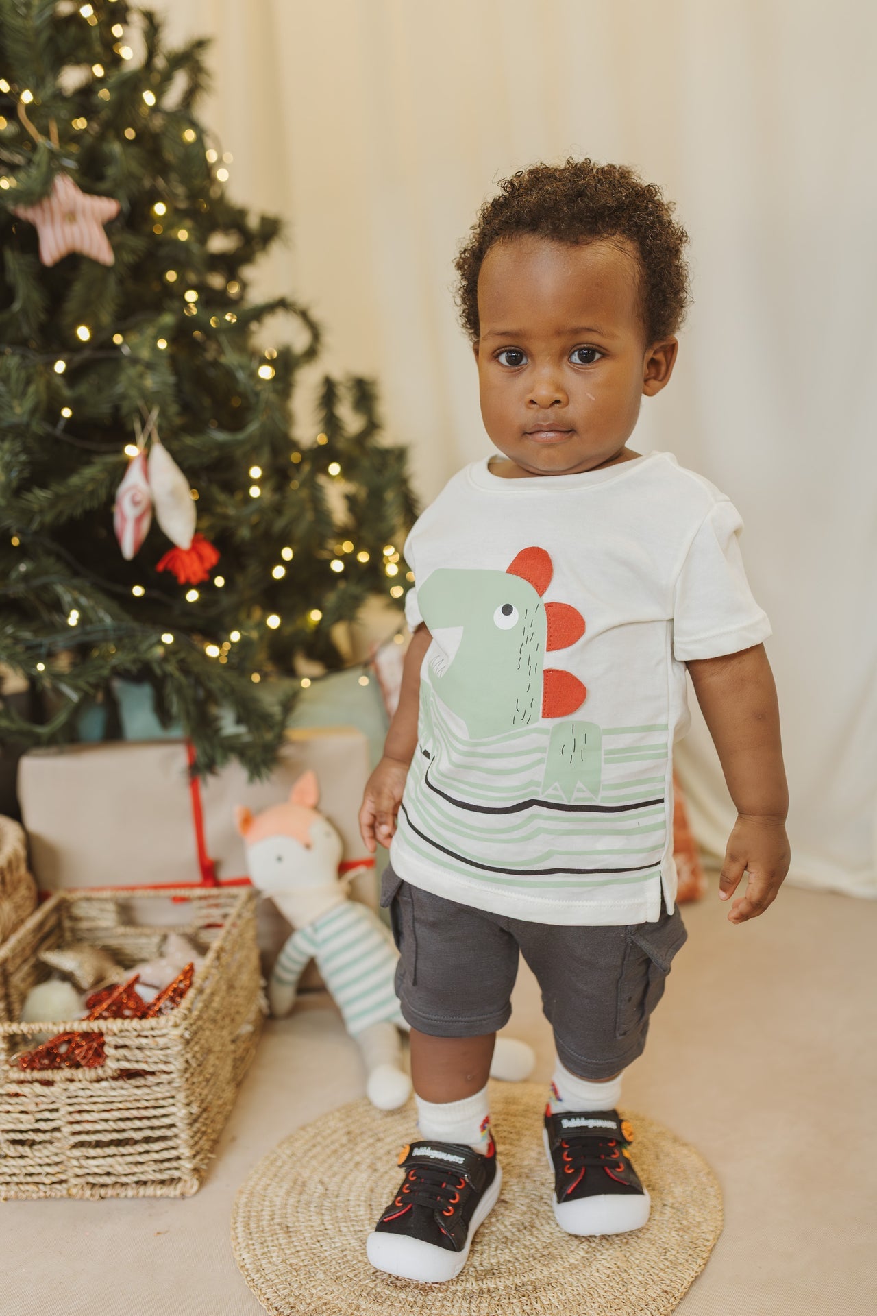 Conjunto Bermuda Niño BB Coco Dino