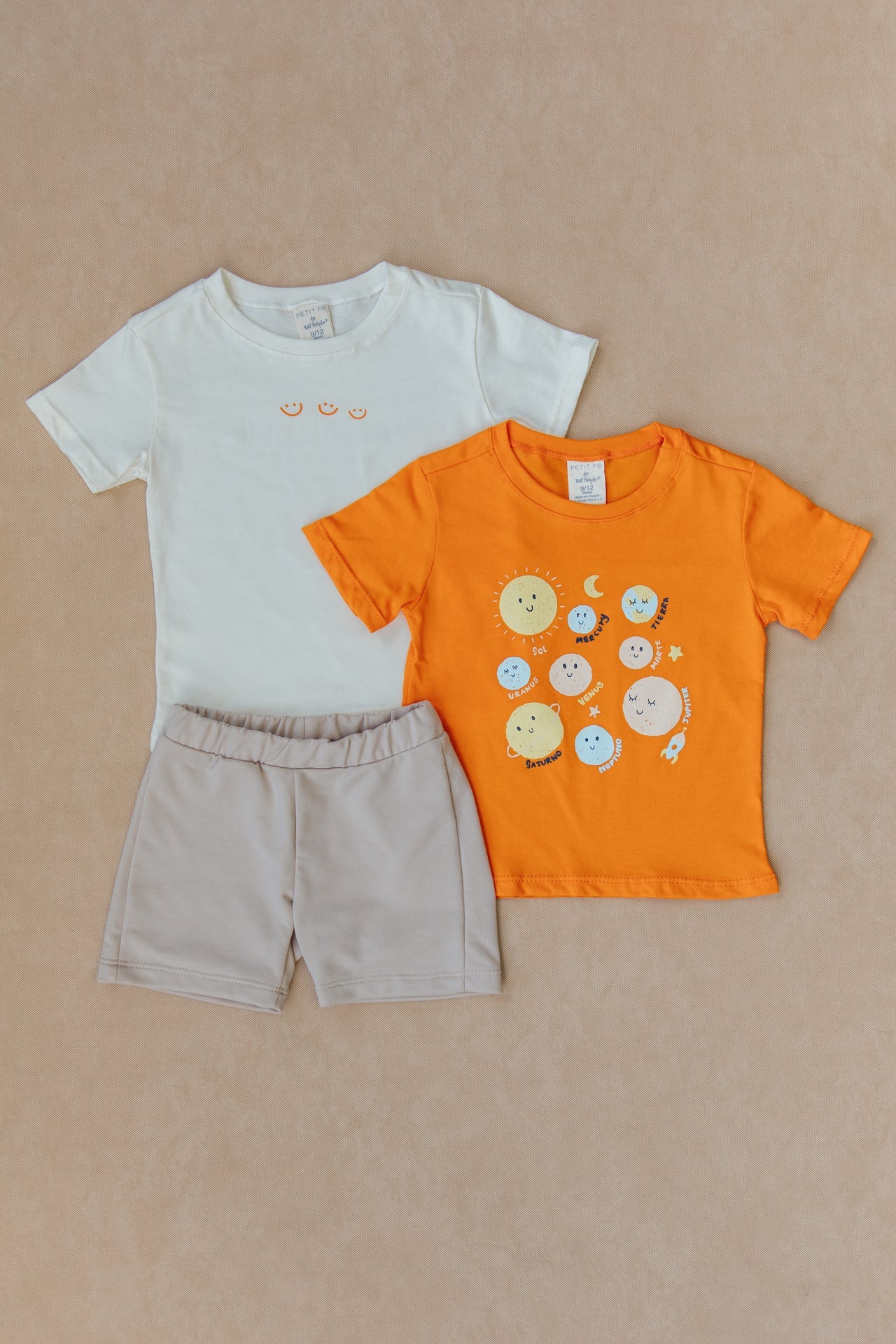 @Pack x3 Niño Bebé PLANETAS