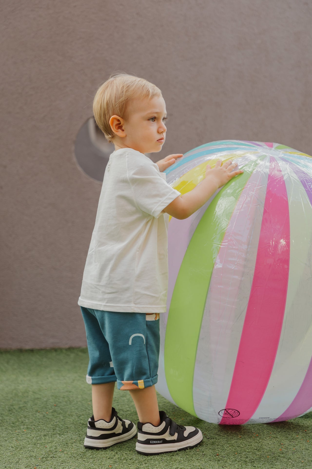 @Conjunto Bermuda Niño Bebé DINO GEL