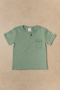 Camiseta De Botón Niño Bebe