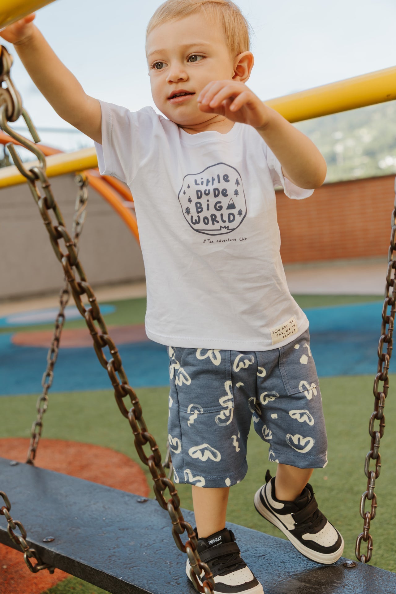 @Conjunto Bermuda Niño Bebé LITTLE DUDE