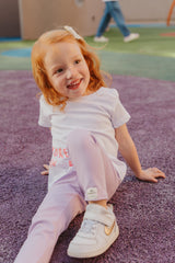 @Conjunto Legging Niña Bebé MORE AMOR