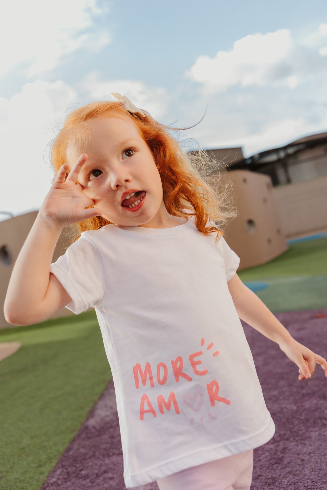 @Conjunto Legging Niña Bebé MORE AMOR