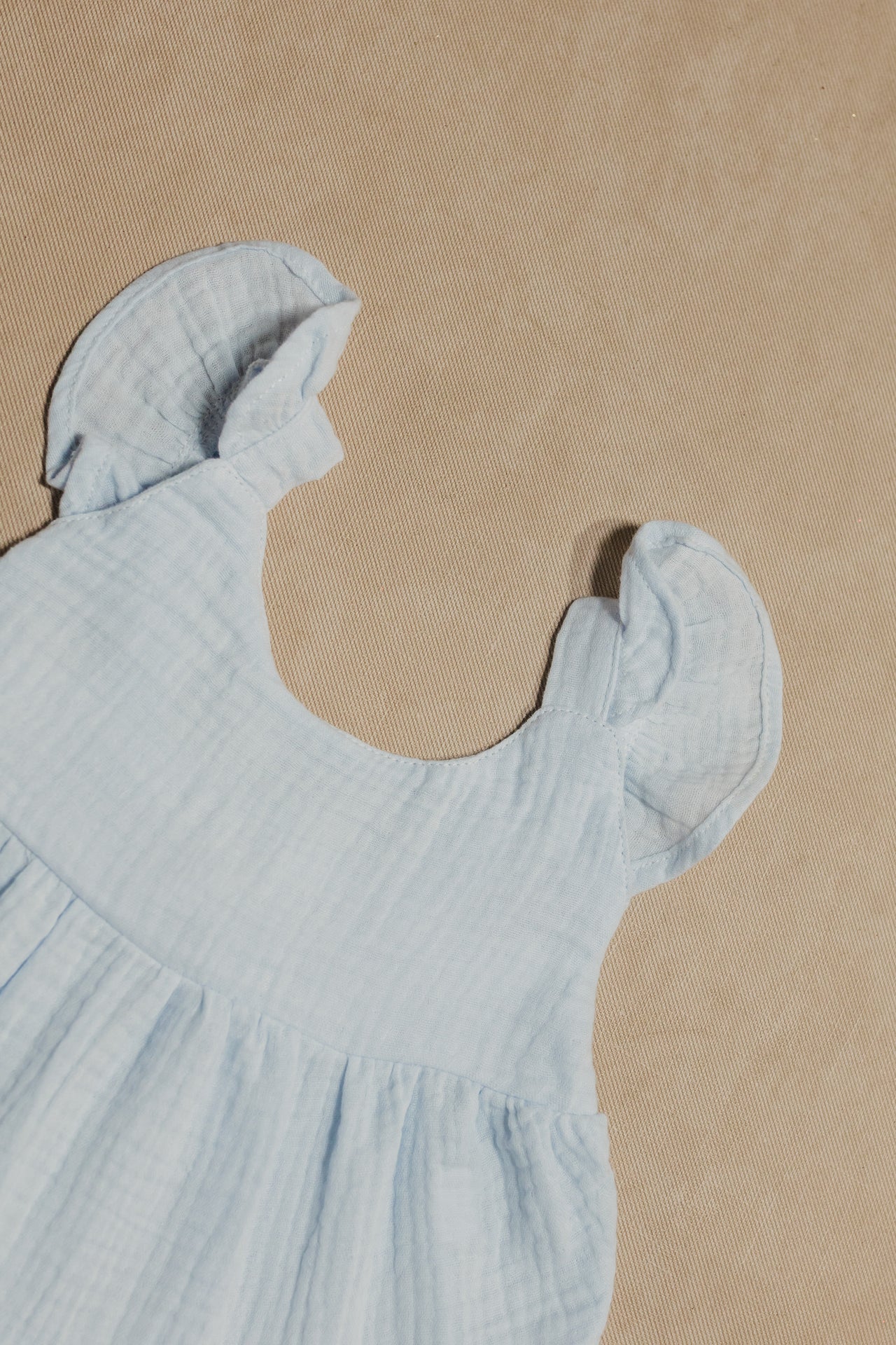 @VESTIDO NIÑA BEBE RECOGIDO EN TIRANTES