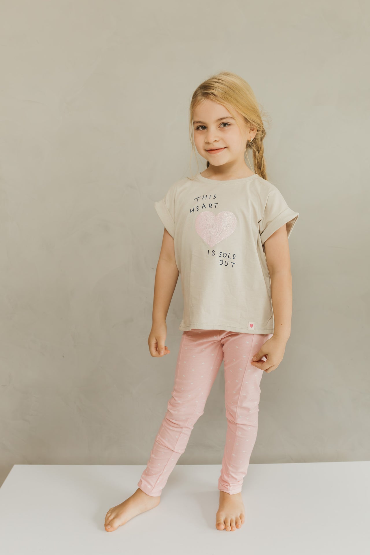 Set Legigngs Niña This Heart