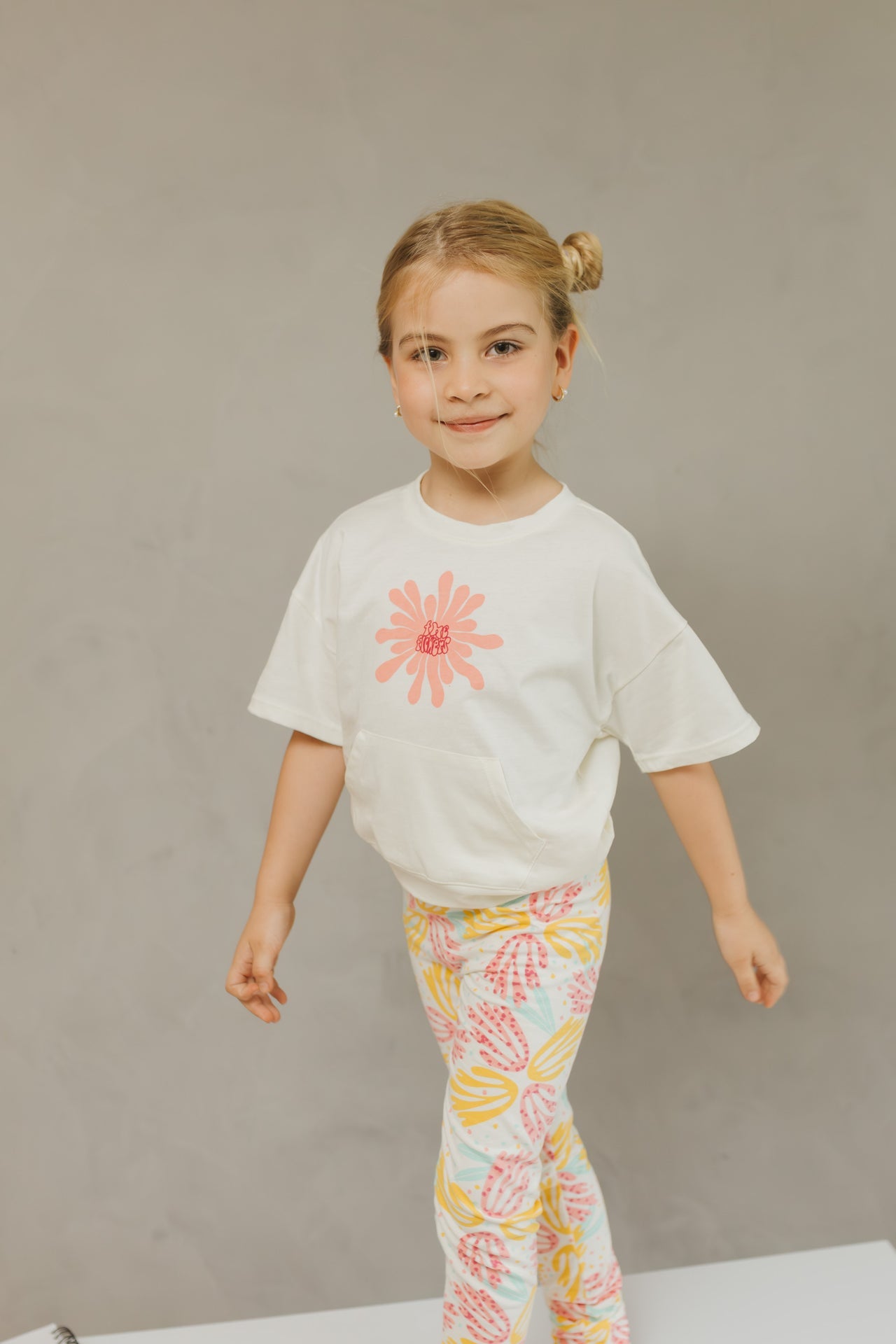 Set Legigngs Niña The Flowers