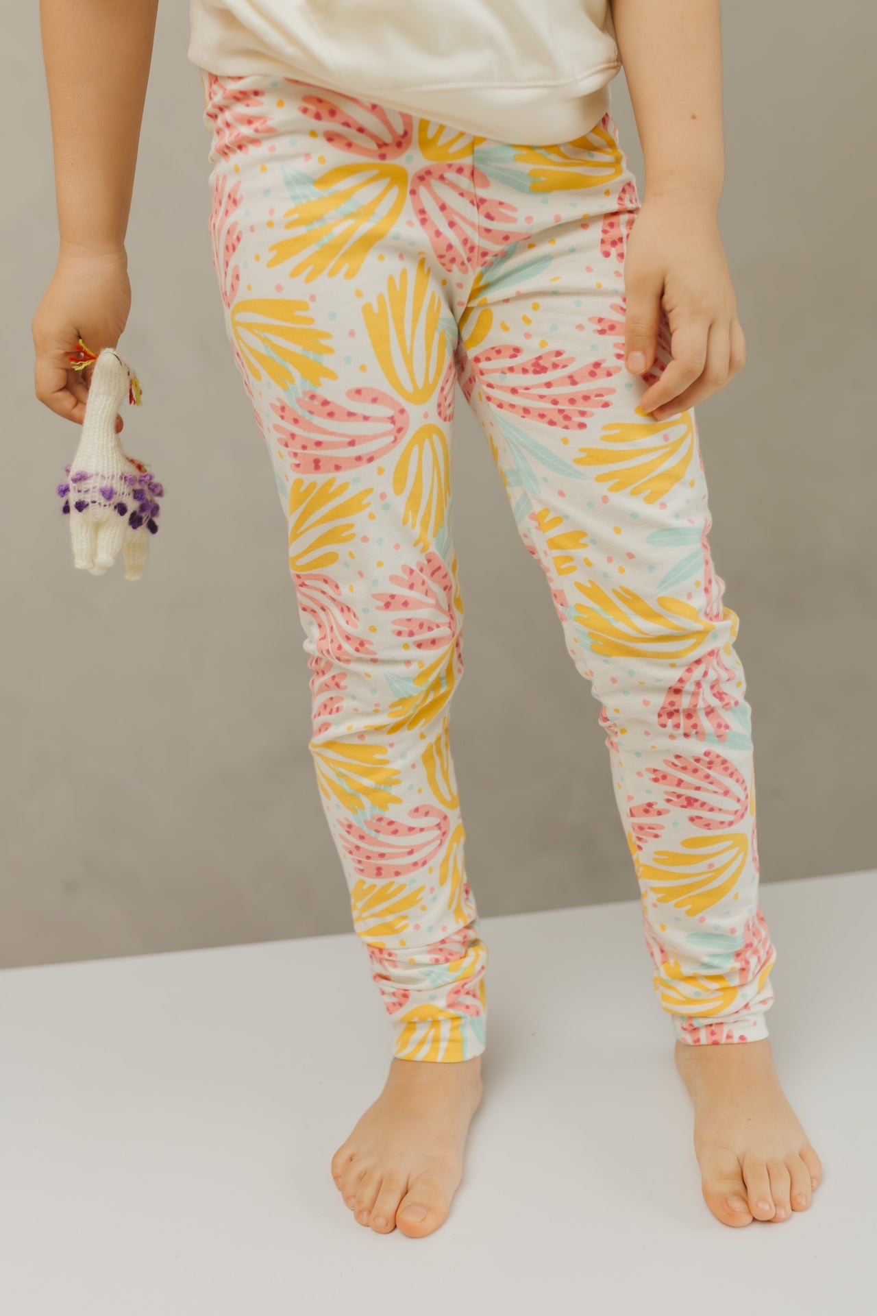 Set Legigngs Niña The Flowers